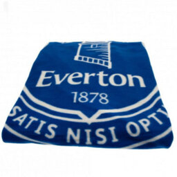 Everton Fc Fleece Pulse Blanket Blue/white (One Size)