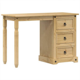 Berkfield Dressing Table Corona 110X50X75 Cm Solid Wood Pine - thumbnail 2