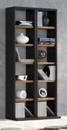 Vcm Wood Cd Dvd Stand Shelf Cabinet Milano - thumbnail 3