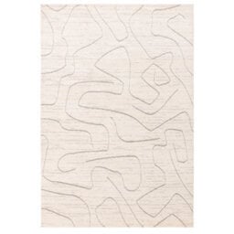The Rug Edit Oslo Os01 Trails Grey Area Rug - 200X275Cm - thumbnail 3