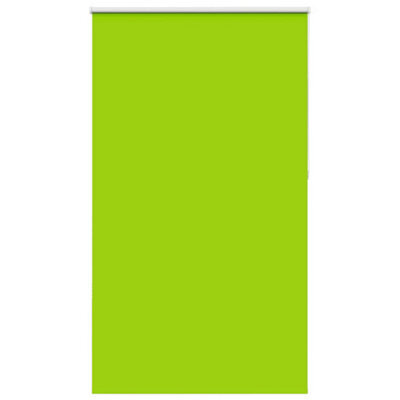 Berkfield Roller Blind Blackout Leaves Green 135X230 Cm Fabric Width 131.6 Cm Polyester - image 1