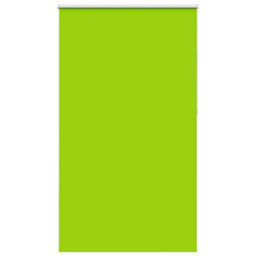 Berkfield Roller Blind Blackout Leaves Green 135X230 Cm Fabric Width 131.6 Cm Polyester - thumbnail 1