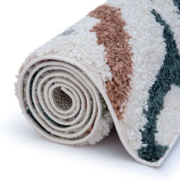 The Rugs Moodi Shaggy Multicolour Tidecrest Rug Runner Abstract Thick High Pile For Living Rooms, Bedrooms, Hallways, Kitchens - thumbnail 6