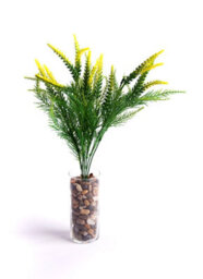 Best Artificial 34Cm Yellow Premium Lavender Flower Spray For Display Planter - thumbnail 5