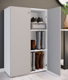 Vcm Wood Shoe Cabinet Shoe Rack Lona 3 - thumbnail 3