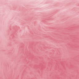 "Luxury Living Monglian Mohair 18"" Cushion. Long Fur Colour Hot Pink" - thumbnail 2