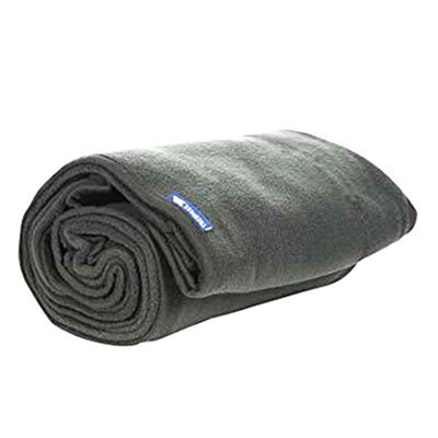 Trespass Snuggles Fleece Trail Blanket - Asrtd Charcoal (One Size) - image 1
