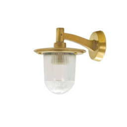 Portwest Westport Wilton Decorative Wall Light Brass - thumbnail 2