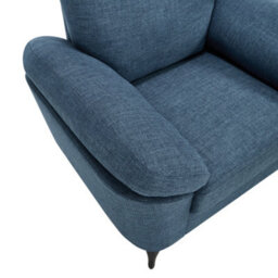 More4Homes Malmo Modern Scandi Style Fabric Living Room 1+2+3 Seater Sofa Set (Blue) - thumbnail 8