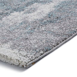 Ivory/blue Modern Abstract Easy To Clean Rug For Living Room Bedroom And Dining Room-160Cm X 220Cm - thumbnail 5