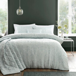 Portfolio Home Montpellier Soft Easy Care Bed Linen Bedding Duvet Cover Quilt Set With Pillow Cases - thumbnail 1