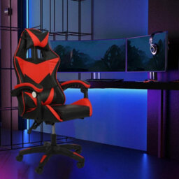 Ergonomic Gaming Chair Gamer Chairs Height-Adjustable Office  Computer Chair - thumbnail 1