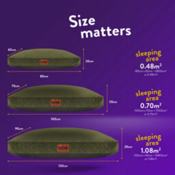 Slumberdown Dog Bed Medium, Green - thumbnail 9