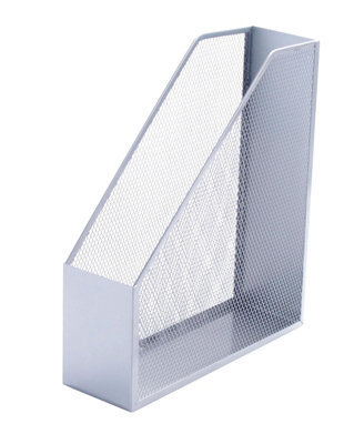 Q-Connect Mesh Magazine File Iron Silver - image 1