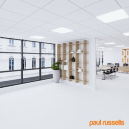 Paul Russells Led Ultra Slim Square Panel Ceiling Lights, 36W 3200 Lumens, Spotlights, Ip20, 6500K Cool White - thumbnail 6
