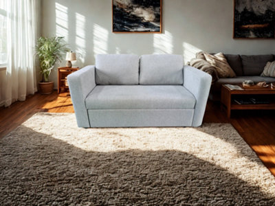 DS Living The Brenta 2 Seater Slide Storage Sofa In Grey, Silver Or Navy - image 1
