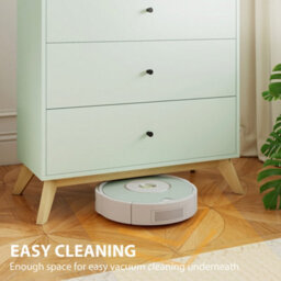 Homcom Chest Of Drawers, 4 Drawer Storage Cabinet, Light Green And Oak - thumbnail 6