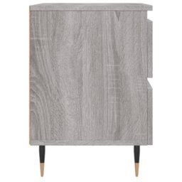 Vidaxl Bedside Cabinet Grey Sonoma 40X35X50 Cm Engineered Wood Bedside Cabinets - thumbnail 7