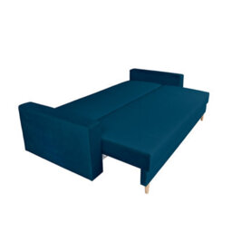 Heze Furniture Silla 3 Seater Sofa Bed With Storage - Ocean Navy (Kronos5) - thumbnail 4