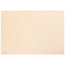 Beliani Faux Fur Rug Thatta Beige 160 X 230 Cm - thumbnail 4
