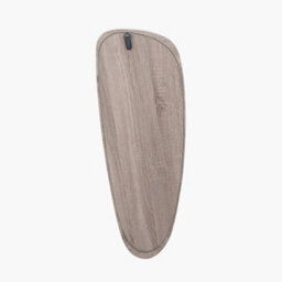 Pacific Lifestyle Natural Wood Veneer Teardrop Shaped Wall Mirror - thumbnail 6