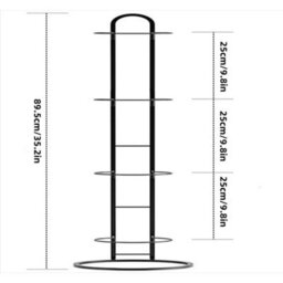 Basketball Ball Storage Rack Football Volleyball Basket Stand Holder - thumbnail 2