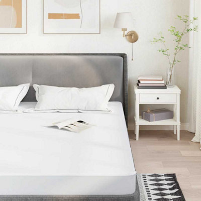 Walplus Mattress Protector White 100X200 Cm Waterproof - image 1