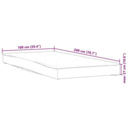 Walplus Mattress Protector White 100X200 Cm Waterproof - thumbnail 7