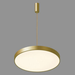 Luminosa Lighting Luminosa Modern Led Hanging Pendant Golden, Warm White 3000K 3600Lm - thumbnail 5