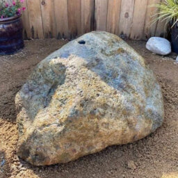 Erth Stone Large Pre-Drilled Boulder Water Feature - thumbnail 2