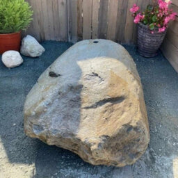 Erth Stone Large Pre-Drilled Boulder Water Feature - thumbnail 3