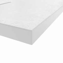 Sundaze 900 X 800mm Smc White Rectangle Slate Effect Bathroom Shower Tray - thumbnail 6