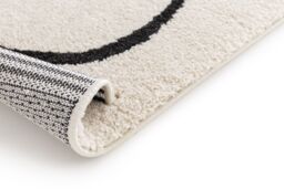 GoodHome Chios White Medium Rug, (L)170Cm X (W)120Cm - thumbnail 4