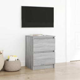Berkfield Tv Cabinet Grey Sonoma 40X35X54 Cm Engineered Wood - thumbnail 1