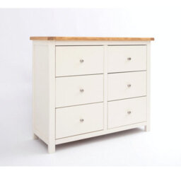 Cabinet Bits Maggiori 6 Drawer Chest Of Drawers Chrome Knob - thumbnail 2