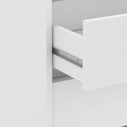 FurniComp LTD Furnicomp Dallas Universal 3 Drawers Matt White 60Cm Internal Chest Of Drawers For Wardrobes - thumbnail 4