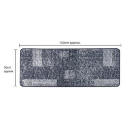 Jvl Fiora Machine Washable Door Mat & Runner Rug Muted Matrix - thumbnail 9