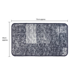 Jvl Fiora Machine Washable Door Mat & Runner Rug Muted Matrix - thumbnail 8