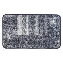 Jvl Fiora Machine Washable Door Mat & Runner Rug Muted Matrix - thumbnail 2