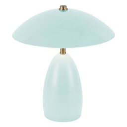 Luminosa Lighting Elstead Poppy 12V Integrated Led Rechargeable Small Table Lamp Cerulean Light Blue 3000K - thumbnail 6