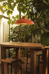 Luminosa Lighting Luminosa Saga Outdoor Pendant Ceiling Light Orange E27 Ip65 - thumbnail 2