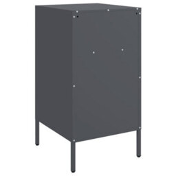 Berkfield Bedside Cabinets 2 Pcs Anthracite 36X39X68 Cm Steel - thumbnail 8