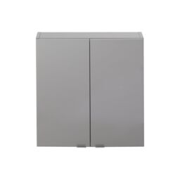 GoodHome Imandra Compact Gloss Anthracite Bathroom Double Wall Cabinet (H)60Cm (W)6Cm - thumbnail 2