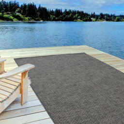 The Rugs Magic Collection Outdoor Rugs In Dark Grey  3610Dg - thumbnail 7