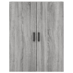 Berkfield Highboard Grey Sonoma 69.5X34X180 Cm Engineered Wood - thumbnail 6