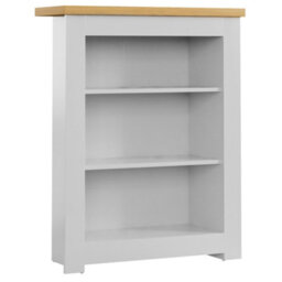 Lassic Vida Designs Arlington White 3 Tier Bookcase Freestanding Shelving Unit (H)750mm (W)600mm (D)240mm - thumbnail 7