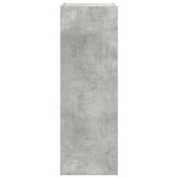 Berkfield Classic 4 Piece Tv Cabinet Set Concrete Grey Engineered Wood - thumbnail 8