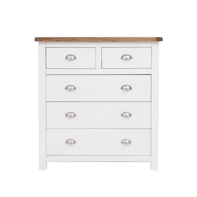 Cabinet Bits Lovere 5 Drawer Chest Of Drawers Chrome Cup Handle - image 1