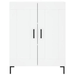 Berkfield Highboard White 69.5X34X180 Cm Engineered Wood - thumbnail 8
