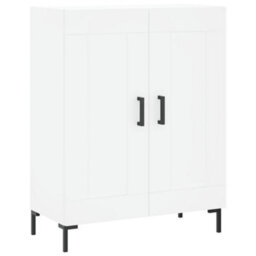 Berkfield Highboard White 69.5X34X180 Cm Engineered Wood - thumbnail 7